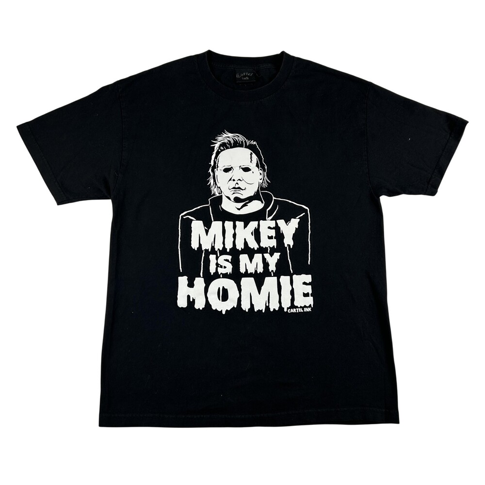 Cartel Ink Shirt Mens Large Mikey Is My Homie Michael Myers Tee Halloween USA